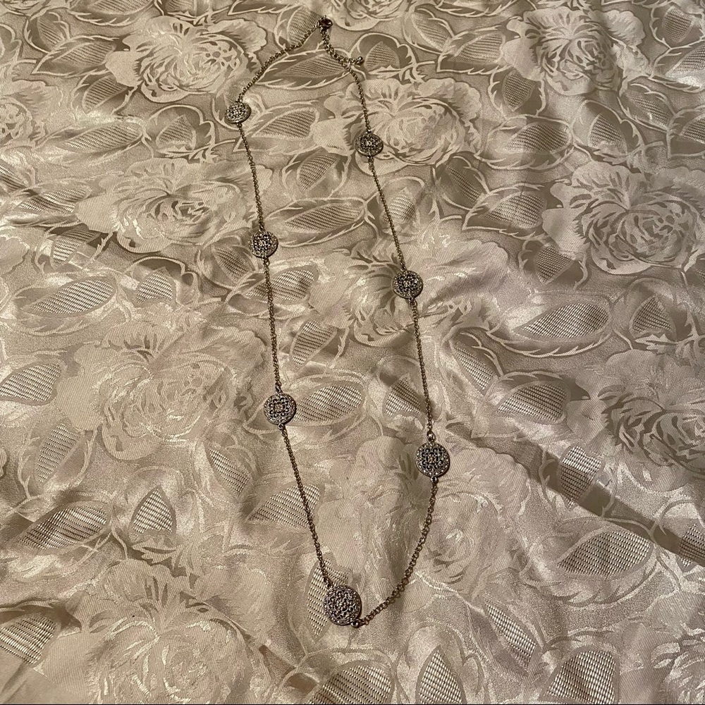 Maurices - Silver Medallion Necklace